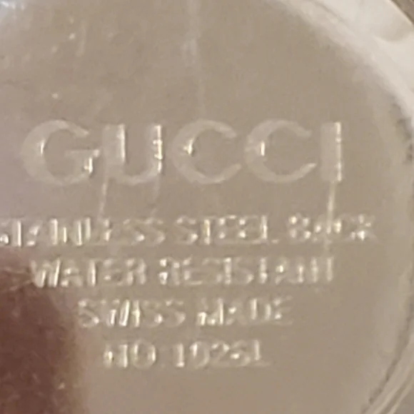 Gucci Silver and Black Watch - Picture 10 of 11